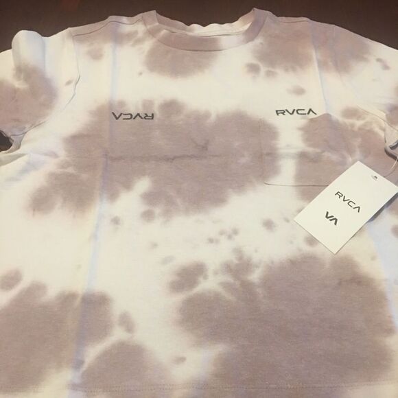 RVCA small tie dyed short sleeve shirt - Picture 2 of 4